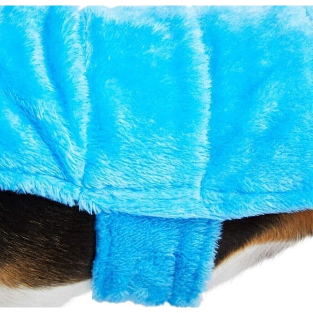 Youly Dog Puffer Reversible Coat Plaid Lined Fits 22